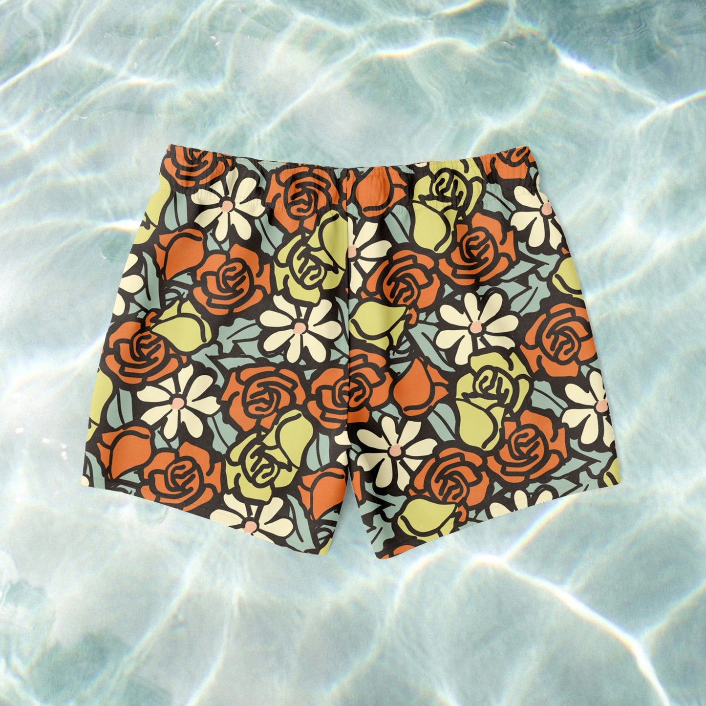 Floral Swim Shorts - SANTE Swimwear