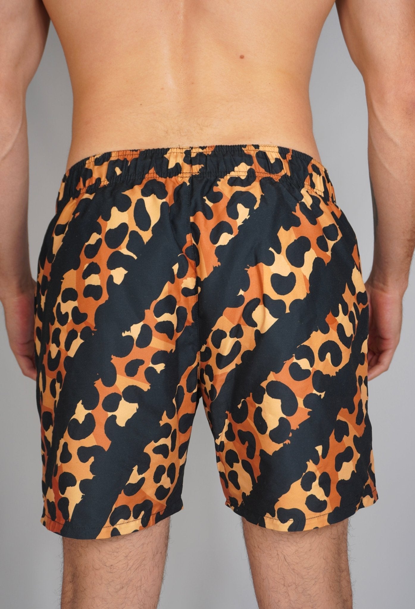 Leopard Luxe Swim Shorts - SANTE Swimwear