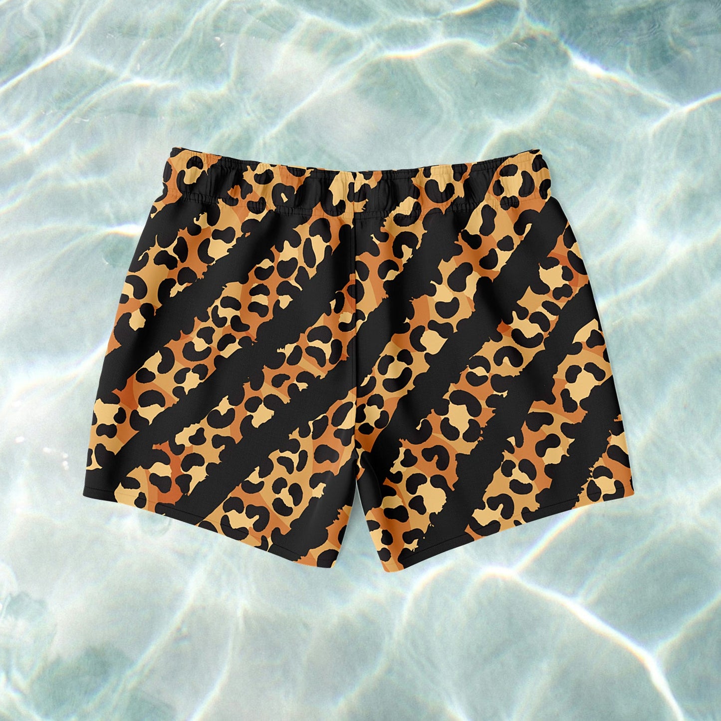 Leopard Luxe Swim Shorts - SANTE Swimwear