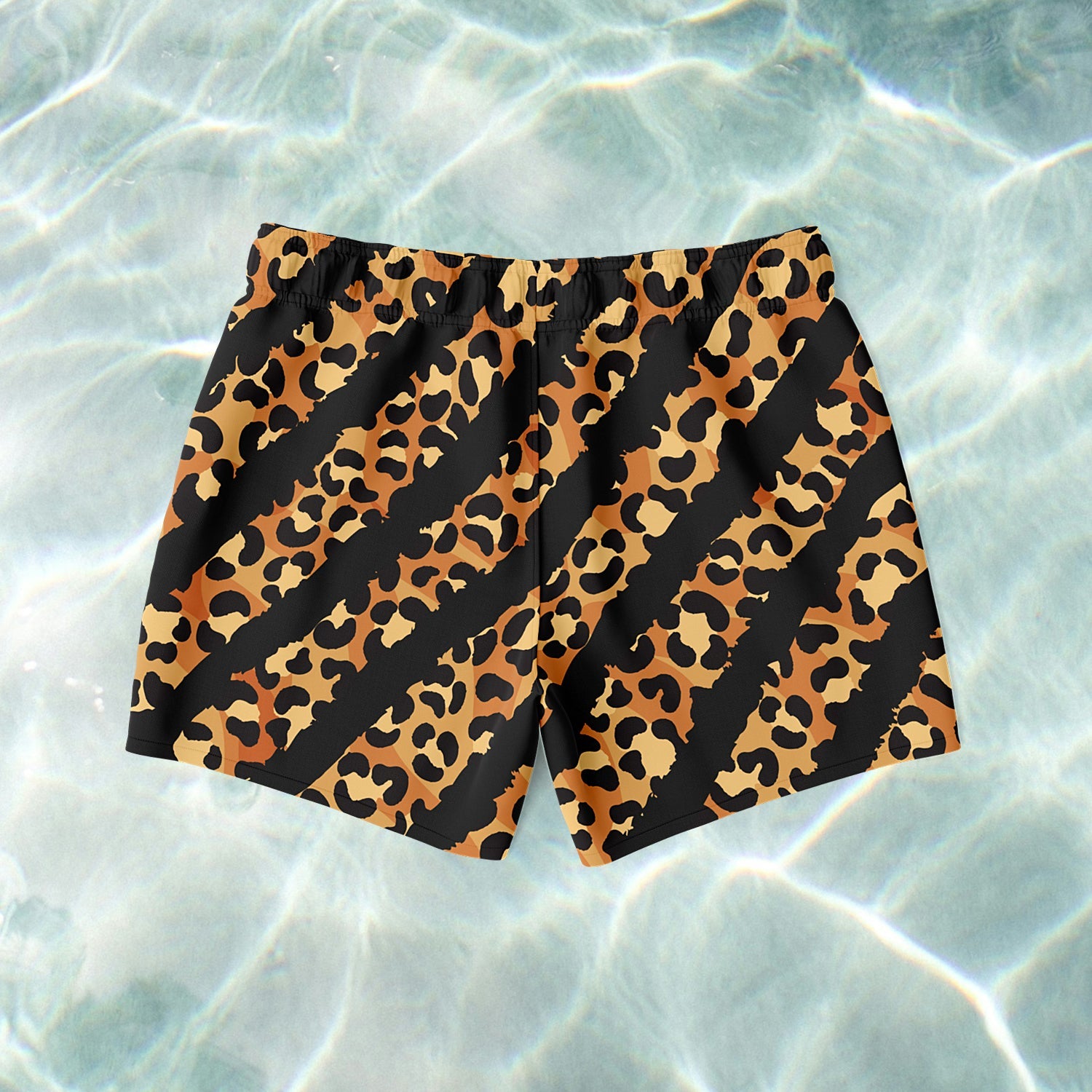 Leopard Luxe Swim Shorts - SANTE Swimwear