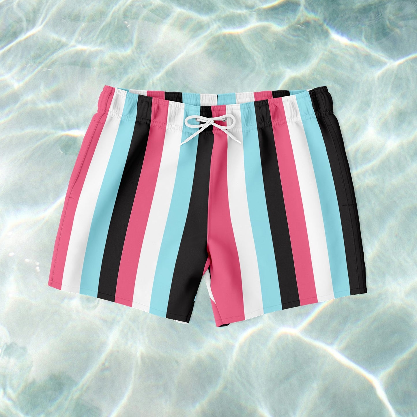 Pink Paradise Swim Shorts - SANTE Swimwear