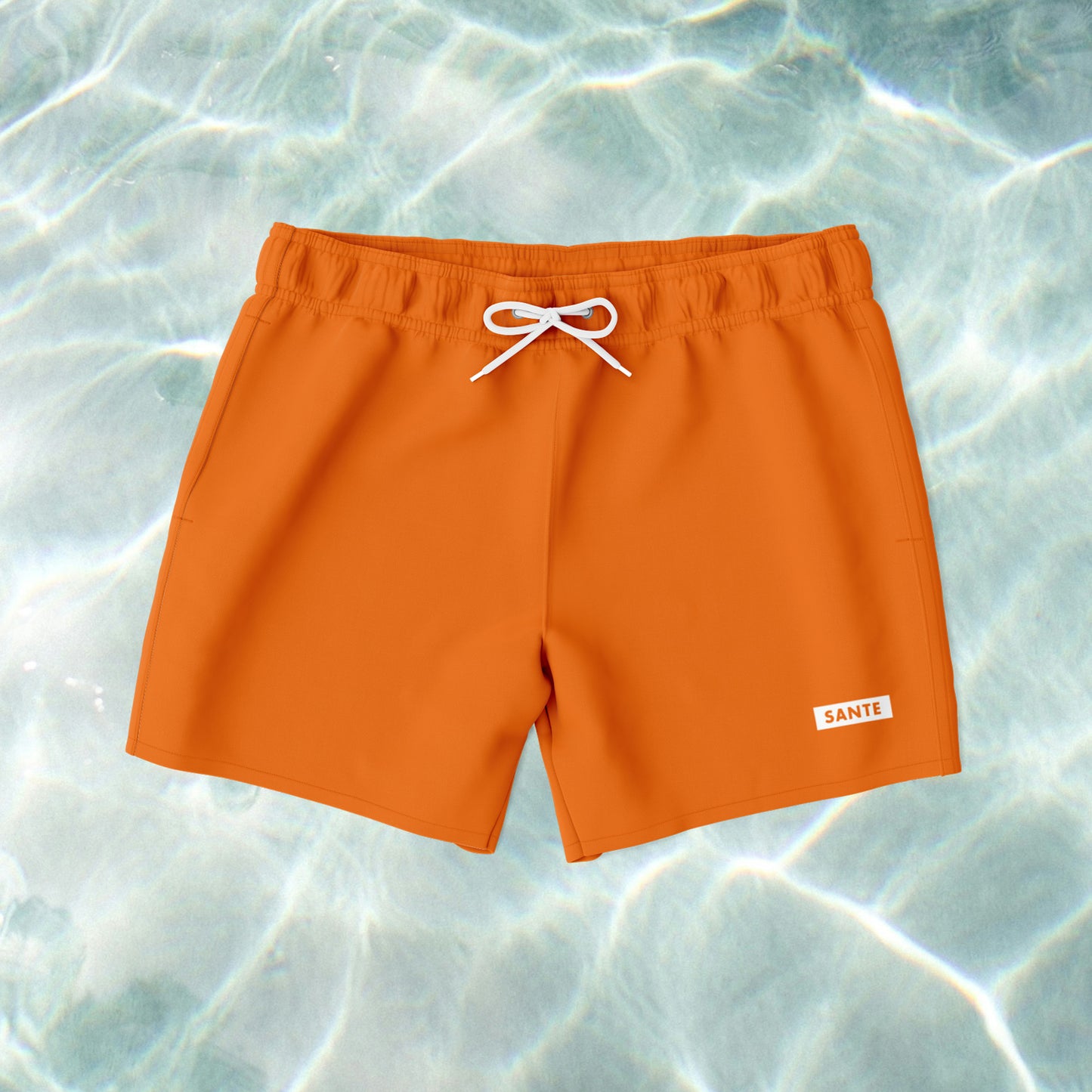 Classic Orange Swim Shorts
