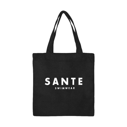 Black Tote Bag - SANTE Swimwear