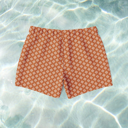 Geometric Swim Shorts - SANTE Swimwear