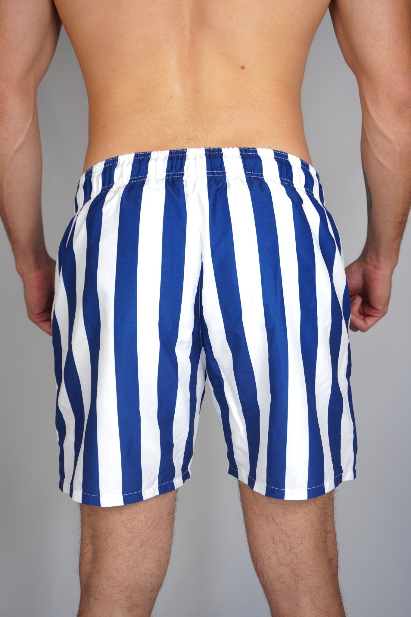 Ocean Stripe Swim Shorts - SANTE Swimwear