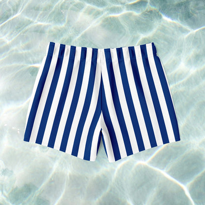 Ocean Stripe Swim Shorts - SANTE Swimwear