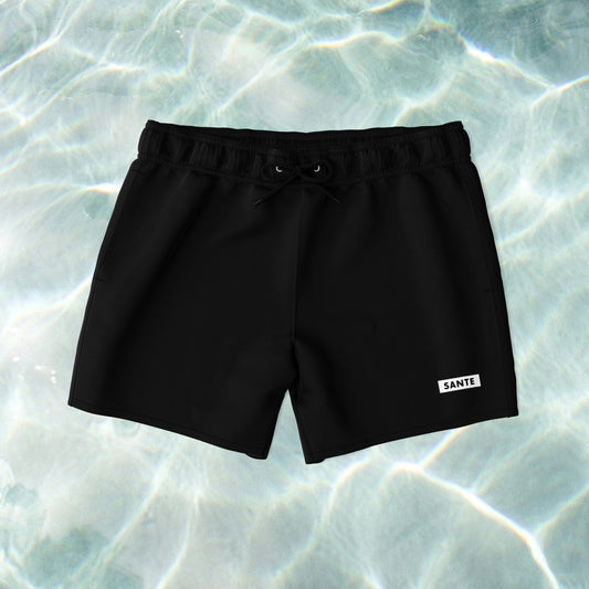 Classic Black Swim Shorts