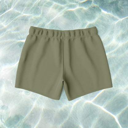 Classic Green Swim Shorts