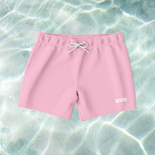 Classic Light Pink Swim Shorts