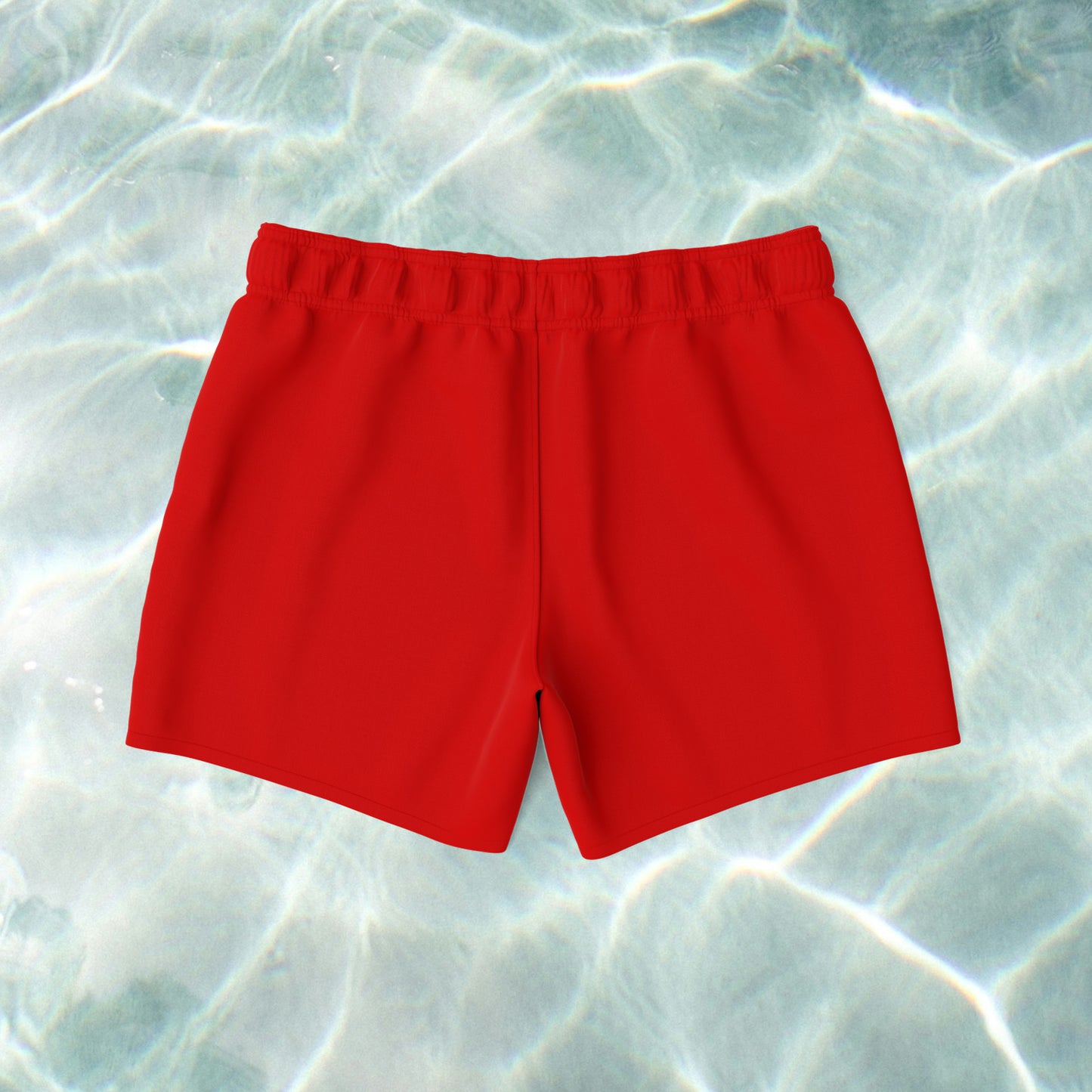 Classic Red Swim Shorts