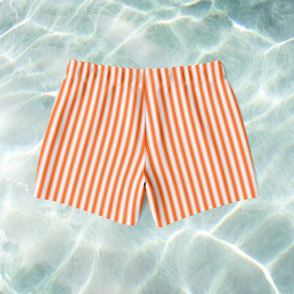 Tropical Stripe Swim Shorts - SANTE Swimwear