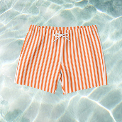 Tropical Stripe Swim Shorts - SANTE Swimwear