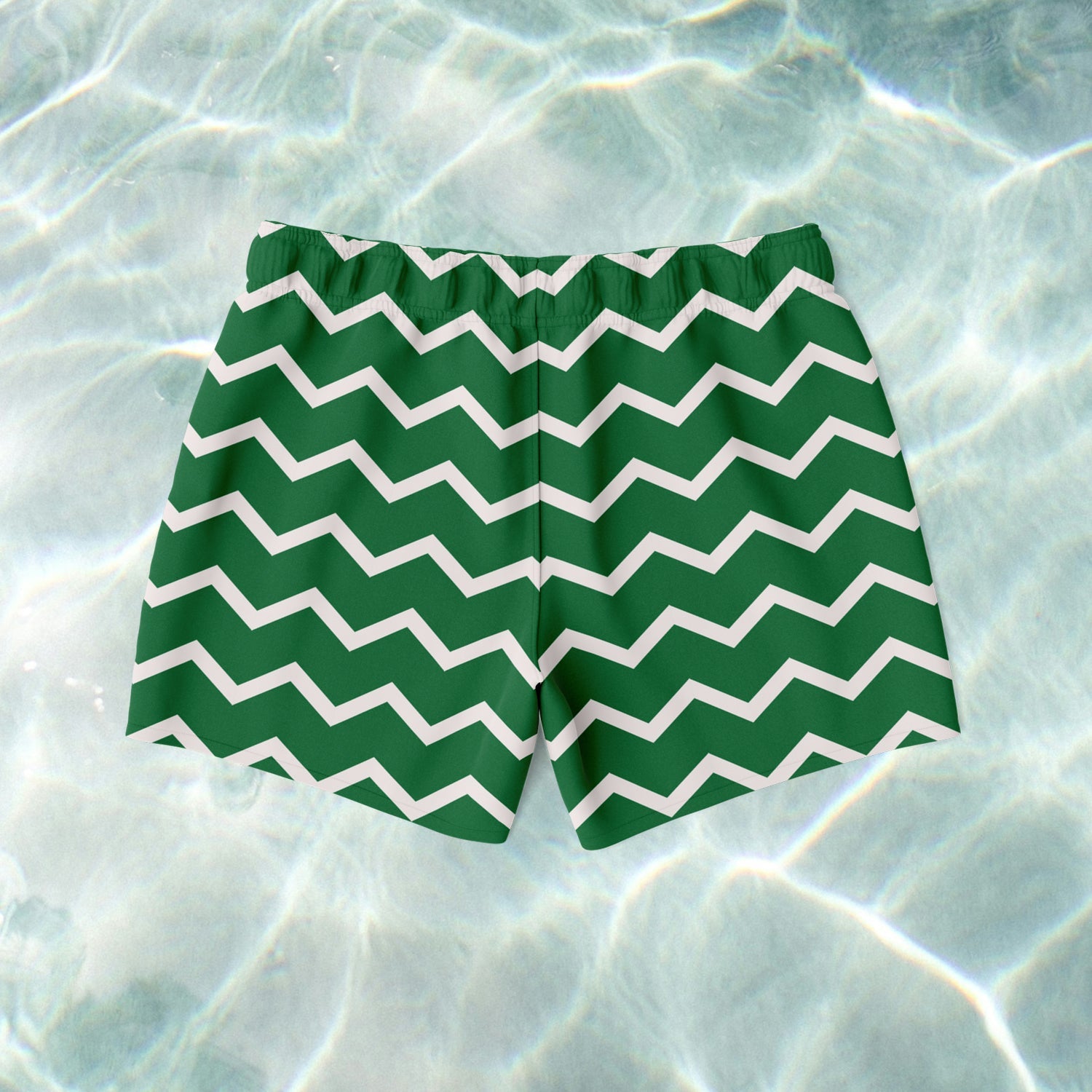 Zig Zag Waves Swim Shorts - SANTE Swimwear