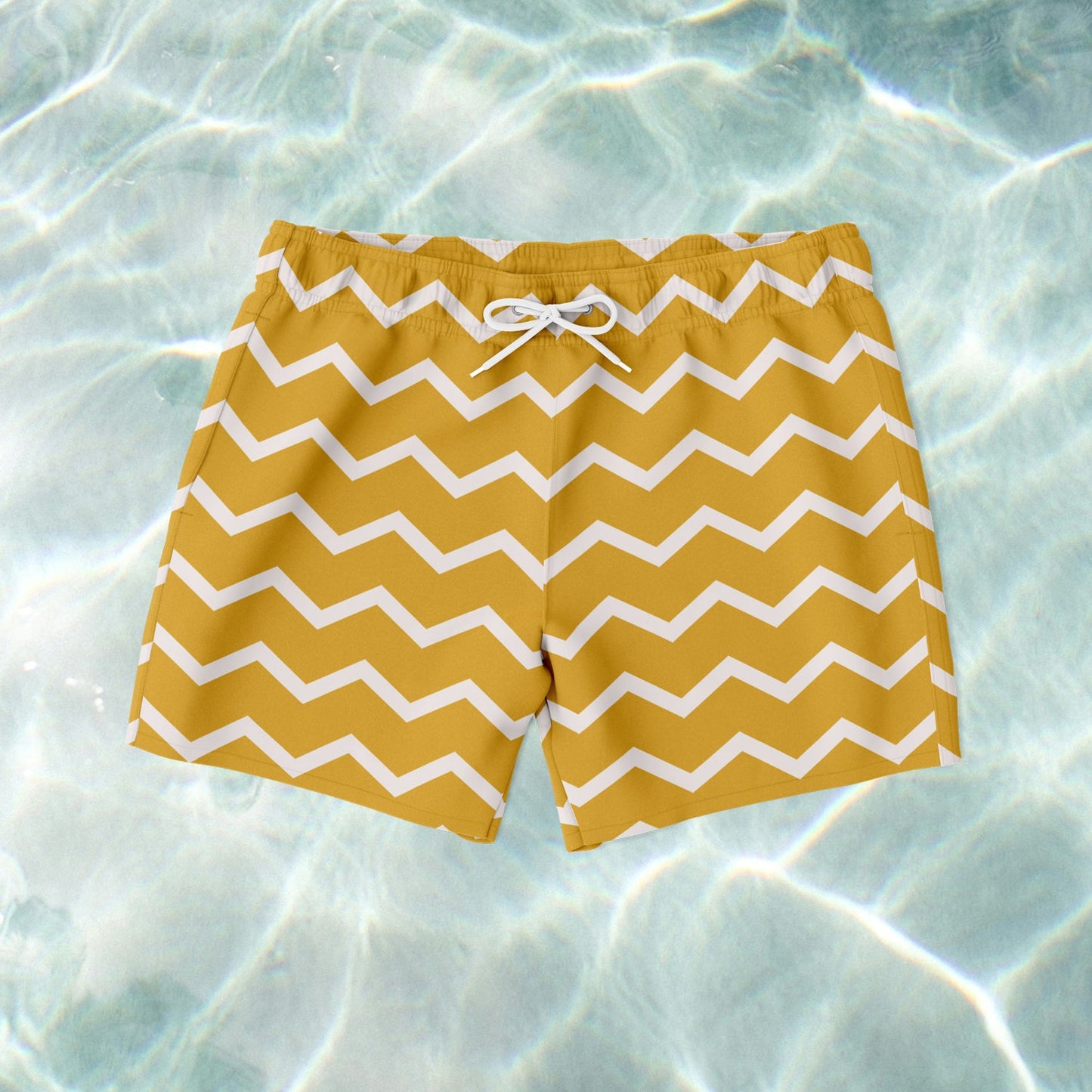 Zig Zag Waves Swim Shorts - SANTE Swimwear